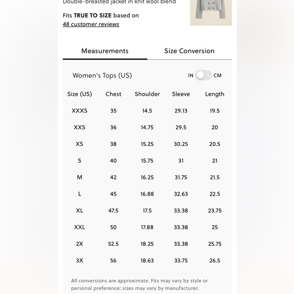 J.Crew Double-breasted jacket in knit wool blend Med Heather Grey - Picture 4 of 7